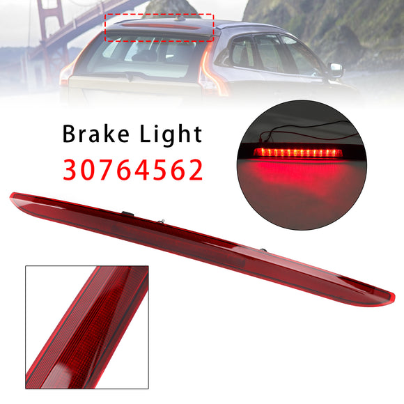 Bakre tredje bromsljuslampa 30764562 för Volvo XC60 2008-2017 Röd