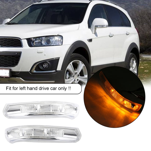 Pair Rear View Mirror Turn Signal Light For Chevrolet Captiva 2007-2014