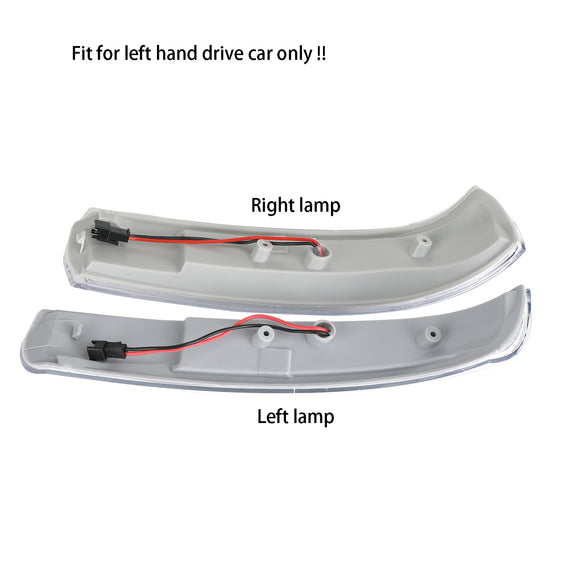 Pair Rear View Mirror Turn Signal Light For Chevrolet Captiva 2007-2014
