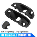 Left + Right Fog Lamp Light Bezel 68318117AB For RAM 1500 2019-2024-6