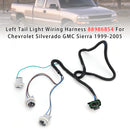 Left Tail Light Wiring Harness 88986854 For Chevrolet Silverado GMC Sierra 99-05-1