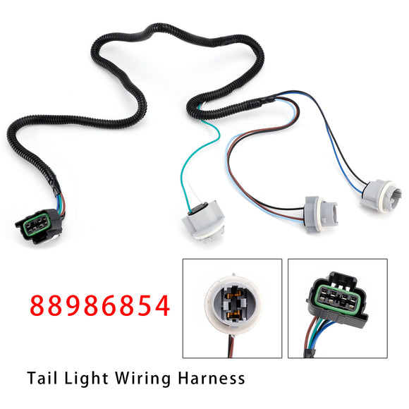 Left Tail Light Wiring Harness 88986854 For Chevrolet Silverado GMC Sierra 99-05