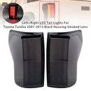 Links + Rechts LED-achterlichten voor Toyota Tundra 2007-2013 Zwarte behuizing Gerookte lens-1
