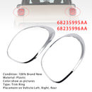 Vasen+oikea takavalon lampun koristerengas Fiat 500L 2014-2020 kromille-2