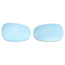 2 Stück Flügelspiegelglas blau links und rechts für BMW E81 E82 E87 E90 E91 E92-3