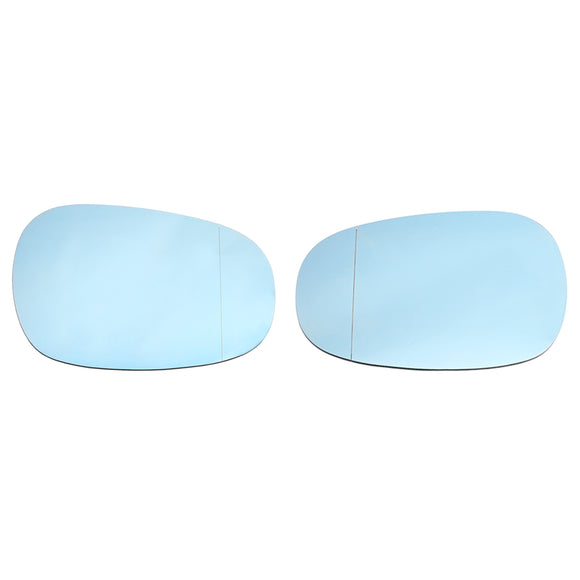 2 Stück Flügelspiegelglas blau links und rechts für BMW E81 E82 E87 E90 E91 E92