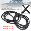 2X etuoven kumitiivistesarja Toyota LandCruiser 79 -sarjan HZJ HDJ FZJ-3