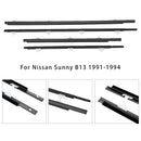 4 kpl ikkunanpyyhkäisyliuskat Nissan Sunny B13:lle 1991-1994-4