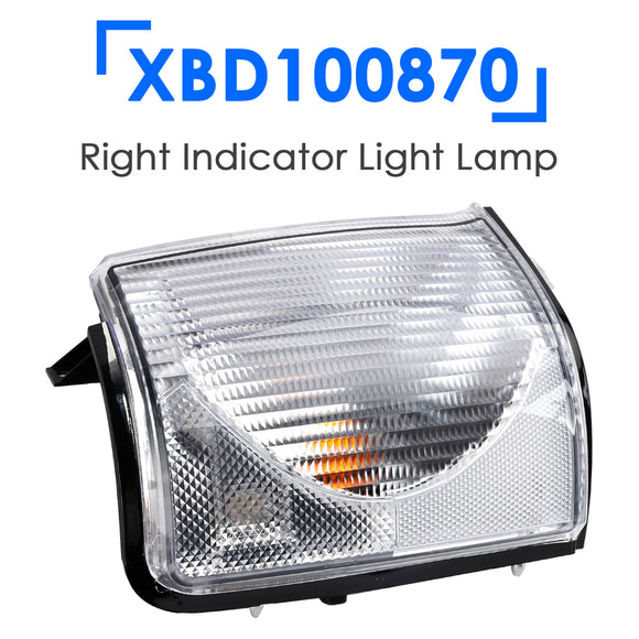 Rechts Indicator Licht Lamp XBD100870 voor Land Rover Discovery 2 1999-2002 Voor L/H N/S