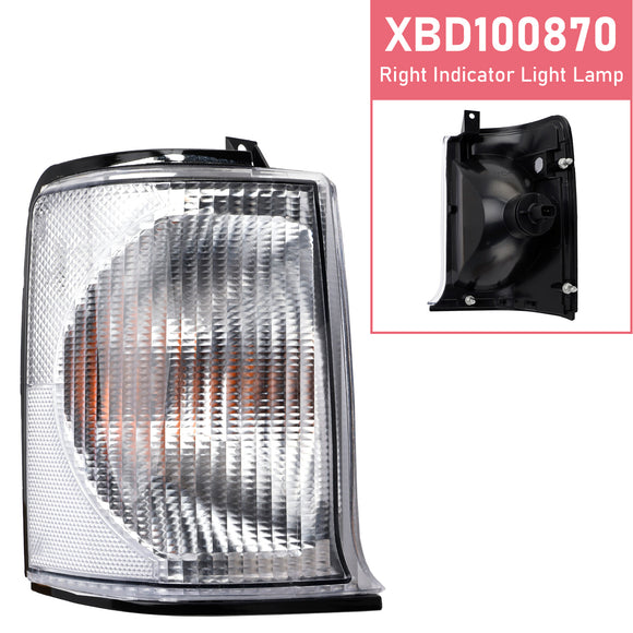 Rechts Indicator Licht Lamp XBD100870 voor Land Rover Discovery 2 1999-2002 Voor L/H N/S