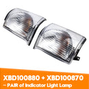PAIR of Indicator Light Lamp for Land Rover Discovery 2 1999-2002 Front L/H N/S-3
