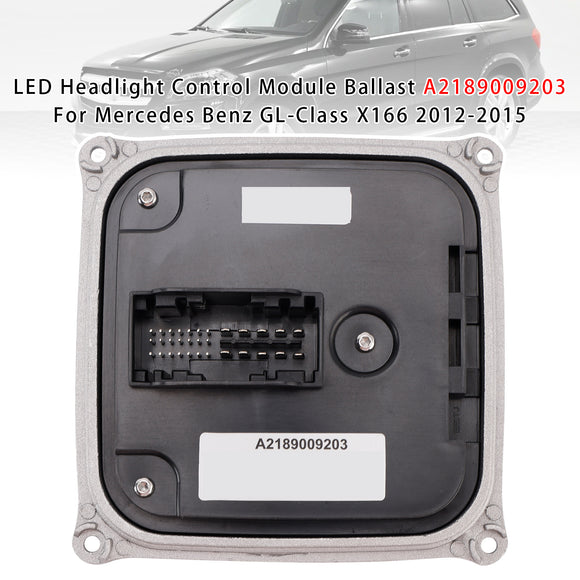 LED Headlight Control Module Ballast A2189009203 For Mercedes Benz GL-Class X166 2012-2015