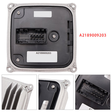 LED Headlight Control Module Ballast A2189009203 For Mercedes Benz GL-Class X166 2012-2015 - 0