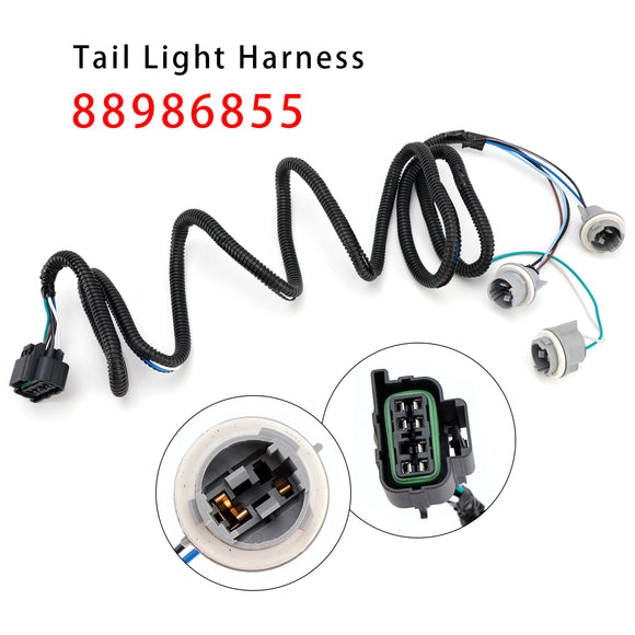 Arnés de cableado de luz trasera derecha 88986855 para Silverado Sierra 1999-2005