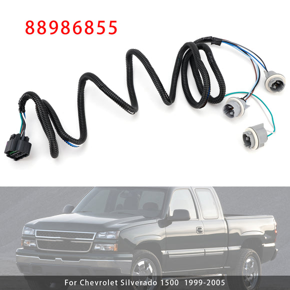 Arnés de cableado de luz trasera derecha 88986855 para Silverado Sierra 1999-2005