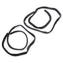 Burlete de riel lateral de techo delantero de 2 uds para Toyota AE86 Corolla 1983-1987 de 2 puertas-5