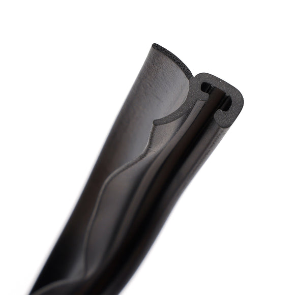 Burlete de riel lateral de techo delantero de 2 uds para Toyota AE86 Corolla 1983-1987 de 2 puertas
