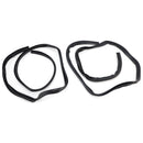 Burlete de riel lateral de techo delantero de 2 uds para Toyota AE86 Corolla 1983-1987 de 2 puertas-1
