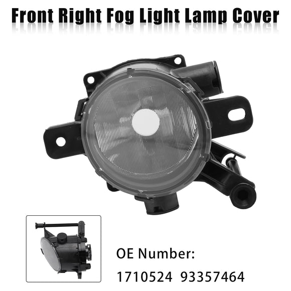 Couvercle de phare antibrouillard avant droit 1710525 93357465 pour Opel Zafira B (A05) 2008 – 2011