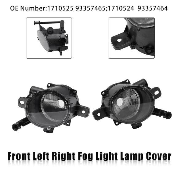 Främre Dimljuslampa Kåpa 1710525 1710524 För Opel Zafira B (A05) 2008-2011