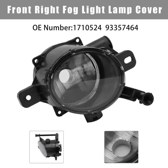 Couvercle de phare antibrouillard avant droit 1710525 93357465 pour Opel Zafira B (A05) 2008 – 2011