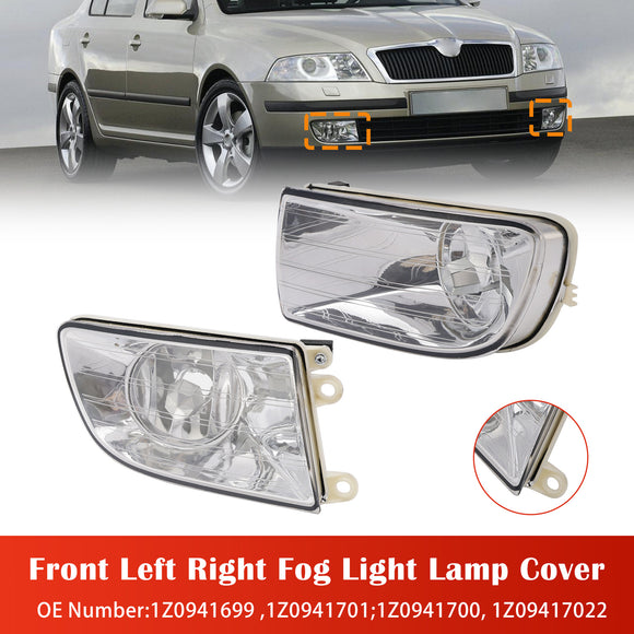 Mistlamp Lamp Cover 1Z0941701 1Z0941702 Voor Skoda Octavia II 2004-2008