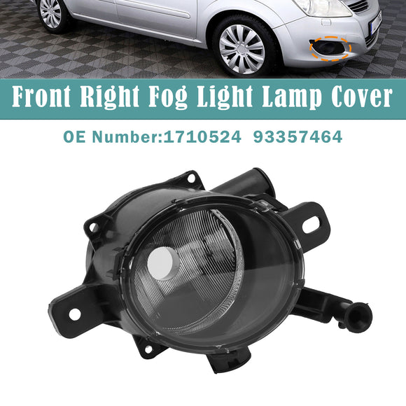 Couvercle de phare antibrouillard avant droit 1710525 93357465 pour Opel Zafira B (A05) 2008 – 2011
