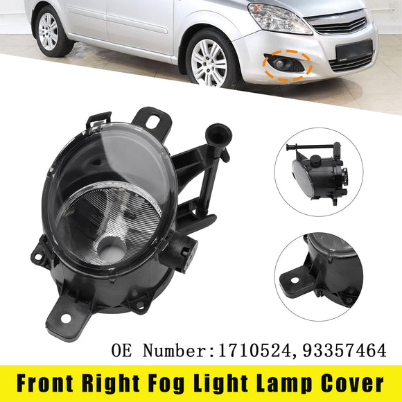 Couvercle de phare antibrouillard avant droit 1710525 93357465 pour Opel Zafira B (A05) 2008 – 2011
