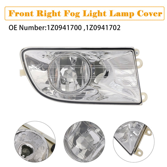 Front Right Fog Light Lamp Cover 1710525 93357465 For Skoda Octavia II 2004-2008