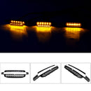 Grade de para-choque dianteiro com luz led amarela adequada para Ford Ranger Next Gen Wildtrak 2023-2025-12