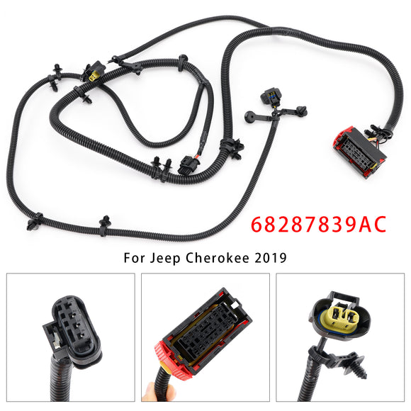 Jeep Cherokee 2019 Front Fascia Wiring Harness 68287839AC