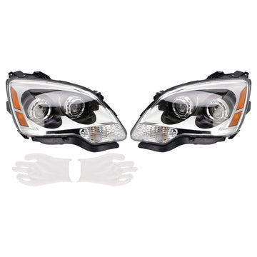 Left+Right HID Headlight 22938888 22938889 For GMC Acadia 2007-2012