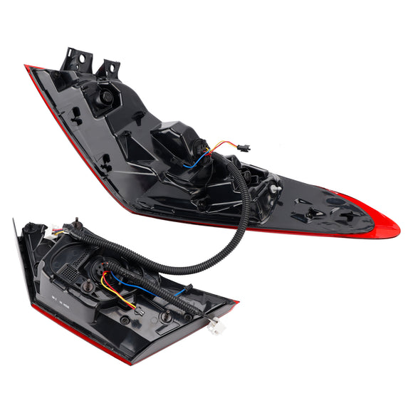 Left+ Right Red Rear LED Brake Tail Lights For Toyota Camry Sedan 4DR 2016-2021