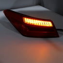 Left+ Right Red Rear LED Brake Tail Lights For Toyota Camry Sedan 4DR 2016-2021-8
