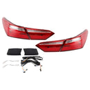 Left+ Right Red Rear LED Brake Tail Lights For Toyota Camry Sedan 4DR 2016-2021-21