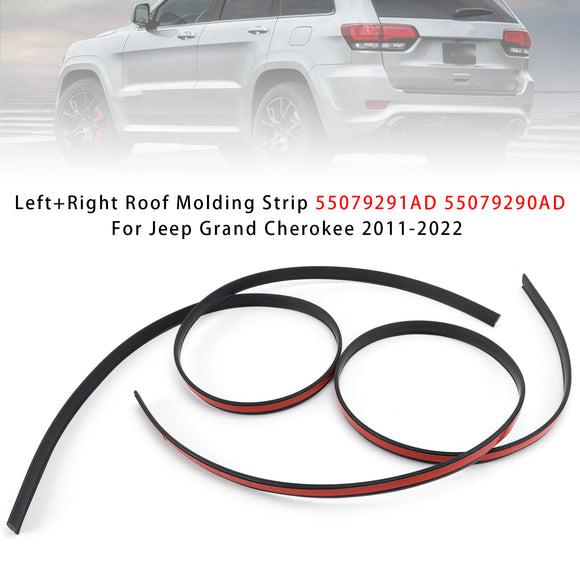 Linker + rechter Dachformstreifen 55079291AD 290AD für Jeep Grand Cherokee 2011–2022