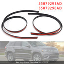 Linker + rechter Dachformstreifen 55079291AD 290AD für Jeep Grand Cherokee 2011–2022-4