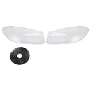 Left+Right Headlight Plastic Cover with Seal Kit  171425-02 63117271912 For BMW 5  F10 F11 2009-2017-11