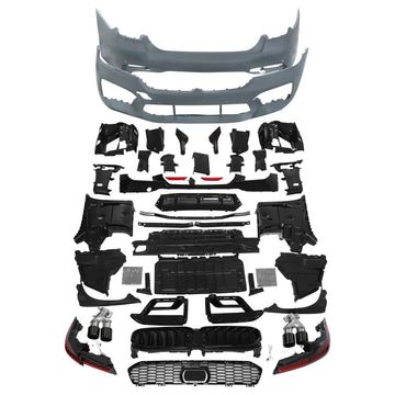 BMW 5 Series G30 G31 G38 2018-2020 Bumper Body Kit Upgrade To BMW M5 Style 2021-2025 - 0