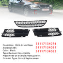 Etupuskurin alasäleikkösarja BMW 3-sarjan E90 E91 2006-2008 51117134074-3