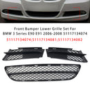 Etupuskurin alasäleikkösarja BMW 3-sarjan E90 E91 2006-2008 51117134074-2