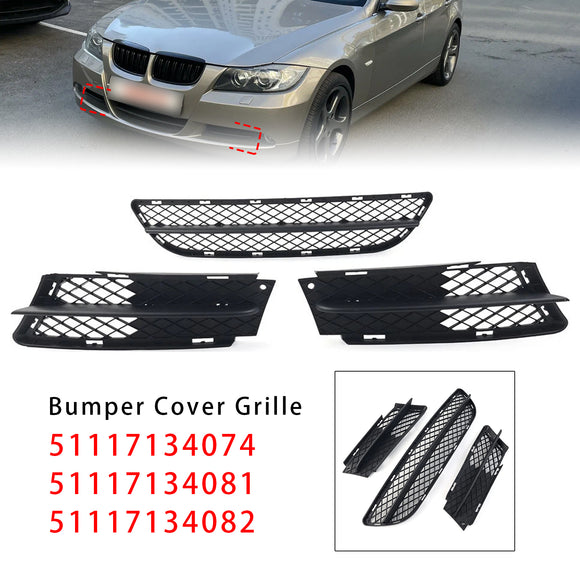 Etupuskurin alasäleikkösarja BMW 3-sarjan E90 E91 2006-2008 51117134074