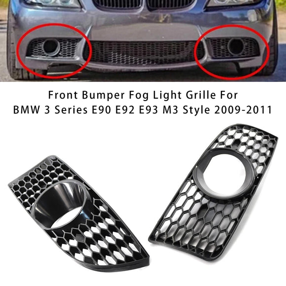 Kratka świateł przeciwmgielnych przedniego zderzaka dla BMW serii 3 E90 E92 E93 M3 Style 2009-2011