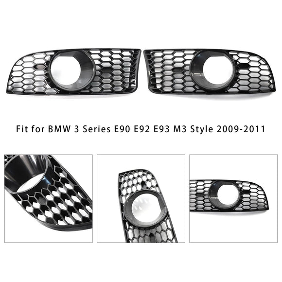 Kratka świateł przeciwmgielnych przedniego zderzaka dla BMW serii 3 E90 E92 E93 M3 Style 2009-2011
