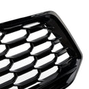 2PCS Front Bumper Cover Grill Grille Bezel Insert Fit Audi Q5 2018-2022 W/ACC-12