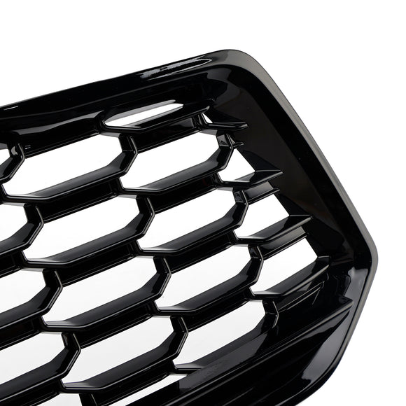2PCS Front Bumper Cover Grill Grille Bezel Insert Fit Audi Q5 2018-2022 W/ACC