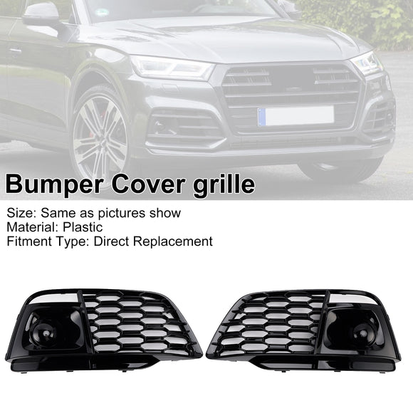 Dimljus Grillkåpa 80A807679L Passar Audi Q5 SQ5 2018-2022 Pre-Facelift W/ACC