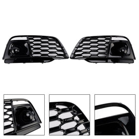 Tampa da grade do farol de nevoeiro 80A807679L Fit Audi Q5 SQ5 2018-2022 Pré-Facelift W/ACC