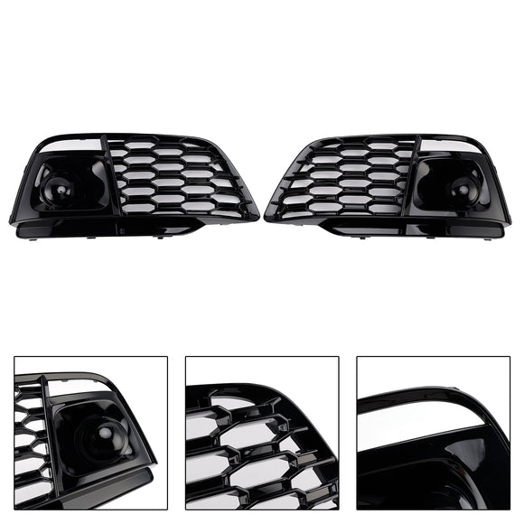 Dimljus Grillkåpa 80A807679L Passar Audi Q5 SQ5 2018-2022 Pre-Facelift W/ACC