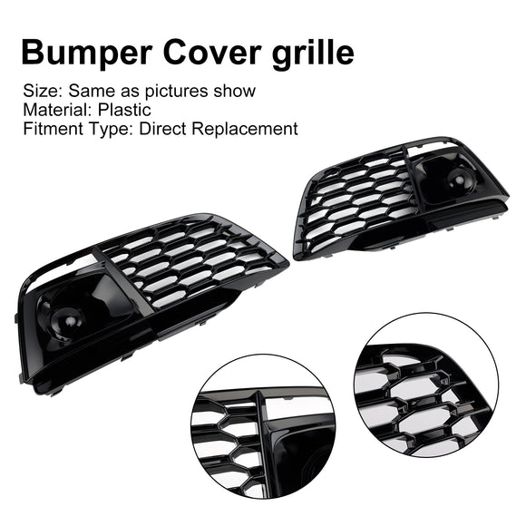 Dimljus Grillkåpa 80A807679L Passar Audi Q5 SQ5 2018-2022 Pre-Facelift W/ACC